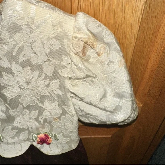 Bonnie Jean Cream Floral Dress size 5 y.o. - Picture 8 of 10